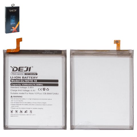 Battery Deji EB BN972ABU Compatible With Samsung N975F Galaxy Note 10