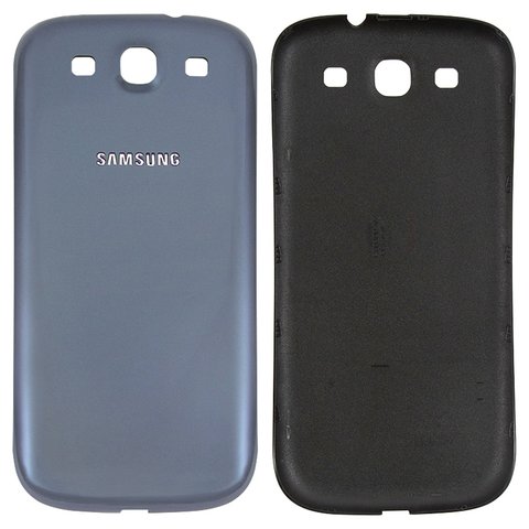 Задня кришка батареї для Samsung I9300 Galaxy S3, синя