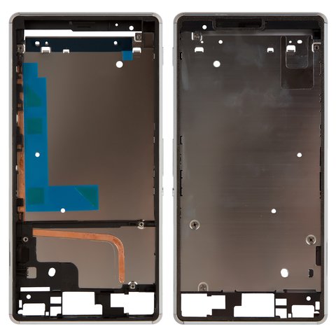 Рамка крепления дисплея для Sony D6603 Xperia Z3, D6643 Xperia Z3, белая