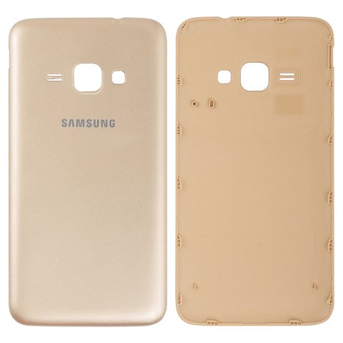 Задня кришка батареї для Samsung J120H Galaxy J1 2016 , золотиста