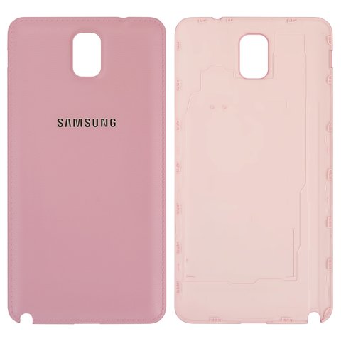 Задня кришка батареї для Samsung N900 Note 3, N9000 Note 3, N9005 Note 3, N9006 Note 3, рожева