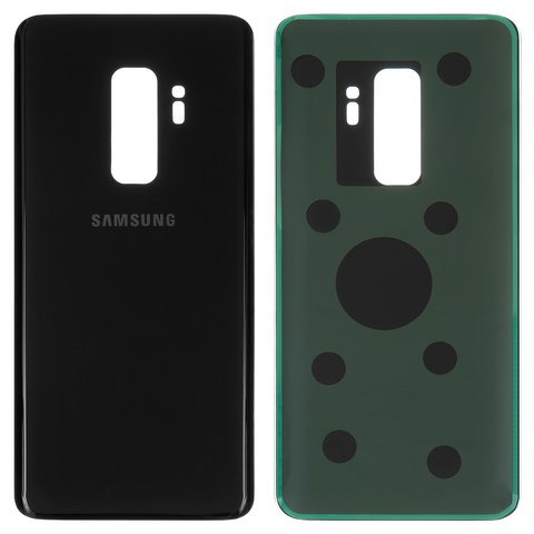 Задняя панель корпуса для Samsung G965F Galaxy S9 Plus, черная, Original PRC , midnight black