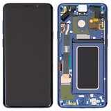 Дисплей для Samsung G965 Galaxy S9 Plus, синий, с рамкой, Original (PRC), coral blue