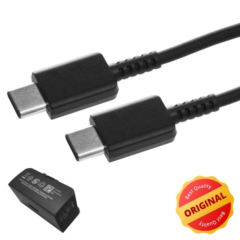 USB кабель Samsung, 2xUSB тип C, 80 см, черный, Original, #GH39 02031A