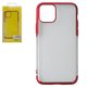 Чехол Baseus для iPhone 11 Pro, красный, прозрачный, силикон, #ARAPIPH58S-MD09