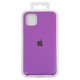 Чехол для iPhone 11 Pro Max, фиолетовый, Original Soft Case, силикон, grape (43)