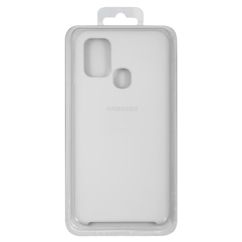 Чехол для Samsung M315F DS Galaxy M31, белый, Original Soft Case, силикон, white 09 
