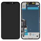 Дисплей для iPhone 11, черный, с рамкой, Copy, (TFT), GX