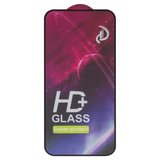 Защитное стекло для Apple iPhone 15 Pro Max, совместимо с чехлом, Full Glue, (без упаковки), черный
