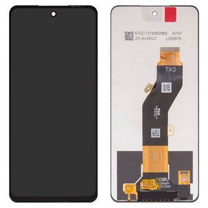 Дисплей для Tecno Pop 8, Spark 20 KJ5 , Spark 20C BG7 , Spark Go 2024  BG6 ; Infinix Hot 40i X6528B , Smart 8 X6525 , черный, без рамки, Original PRC , TXDI660QCEPX
