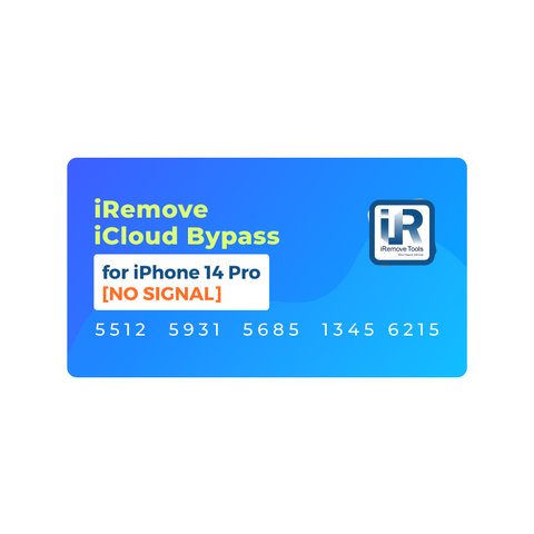 iRemove iCloud Bypass для iPhone 14 Pro [NO SIGNAL]