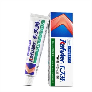 Клей герметик Kafuter K 704N, 50 г, білий, густий