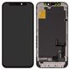 Дисплей для iPhone 12 mini, черный, с рамкой, Copy, (TFT), ZY, LTPS FHD