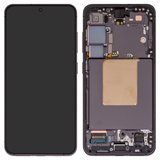 Дисплей для Samsung S921 Galaxy S24, черный, с рамкой, Original (PRC)