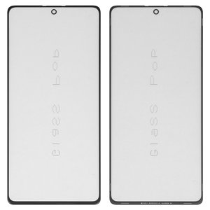Стекло корпуса G+OCA PRO для Samsung G770 Galaxy S10 Lite, с OCA пленкой, черное