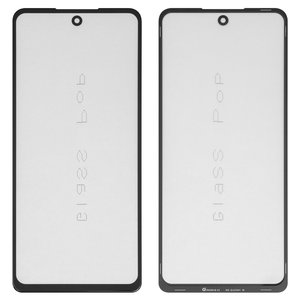 Стекло корпуса G+OCA PRO для Tecno Pova 5 LH7n , Pova 5 Pro LH8n , Spark 10 Pro; Infinix Hot 30, Note 30 X6833, X6716 , с OCA пленкой, черное