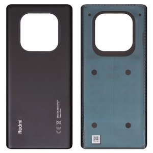 Задняя панель корпуса для Xiaomi Redmi Note 14 Pro 4G, черная, midnight black