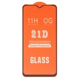 Защитное стекло для Xiaomi Redmi 8, Redmi 8A, совместимо с чехлом, Full Glue, (без упаковки), черный