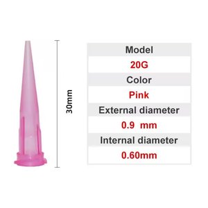 Игла дозатор 20G, 0,9 мм, прямая, для шприцев, для винта, 10 шт.