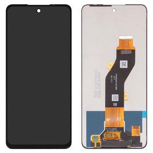 Дисплей для Tecno Pop 8, Spark 20 KJ5 , Spark 20C BG7 , Spark Go 2024  BG6 ; Infinix Hot 40i X6528B , Smart 8 X6525 , черный, без рамки, Original PRC , BV066G3M L0A XM00