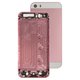 Корпус для Apple iPhone 5S, High Copy, светло-розовый