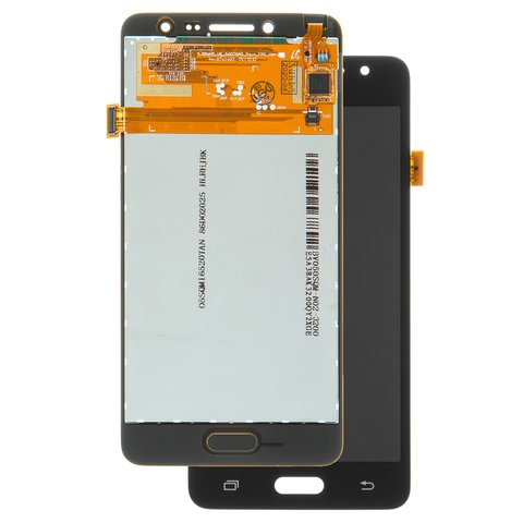 LCD compatible with Samsung G532 Galaxy J2 Prime, black, without frame 