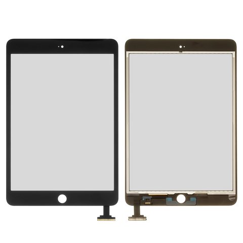 Touchscreen compatible with Apple iPad Mini, iPad Mini 2 Retina, black 