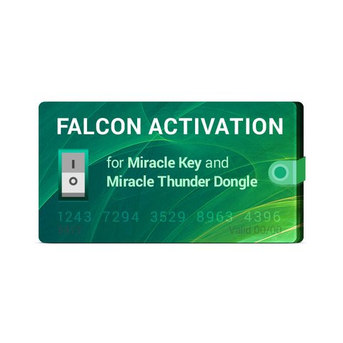 Активация Falcon для Miracle Key Miracle Thunder Dongle