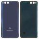 Housing Back Cover compatible with Xiaomi Mi 6, (dark blue, MCE16)
