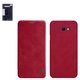 Case Nillkin Qin leather case compatible with Samsung J415 Galaxy J4+, (red, flip, PU leather, plastic) #6902048166745