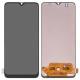 LCD compatible with Samsung A705 Galaxy A70, (black, with light adjustable, Best copy, without frame, Copy, (TFT))