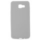 Case compatible with Samsung A710 Galaxy A7 (2016), (colourless, transparent, silicone)