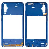 Housing Middle Part compatible with Samsung A505 Galaxy A50, (dark blue)