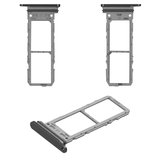 SIM Card Holder compatible with Samsung N980F Galaxy Note 20, (black, dual SIM)