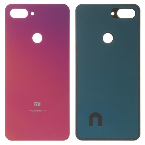 Housing Back Cover compatible with Xiaomi Mi 8 Lite 6.26", golden, twilight Gold, M1808D2TG 