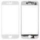 Touchscreen compatible with iPhone 8, (with OCA film, with frame, white, AAA)