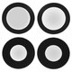 Camera Lens compatible with iPhone 12, iPhone 12 mini, (black, without frame, set 2 pcs.)
