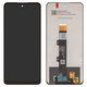 LCD compatible with Motorola Moto G22 XT2231, (black, without frame, High Copy)