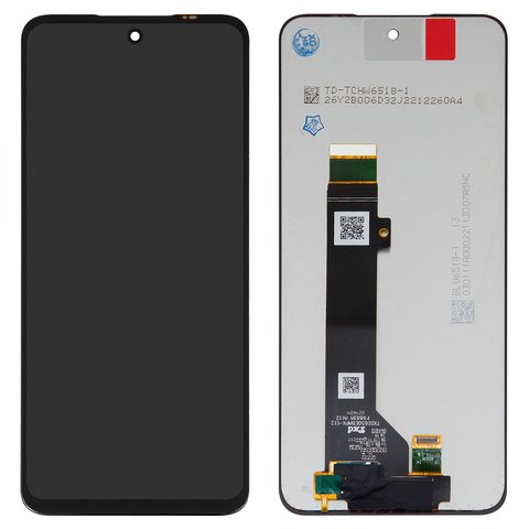 LCD compatible with Motorola Moto G13, Moto G23 XT2333, black, without frame, High Copy 