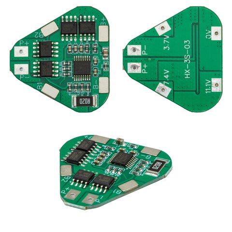 BMS Controller 3S, 8 A, 12.6 V, for Li ion batteries, HX 3S 03  #TML12675S3A8C