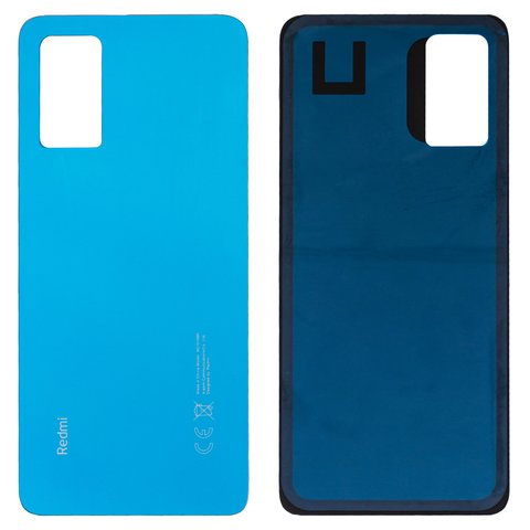Panel trasero de carcasa puede usarse con Xiaomi Redmi Note 12 Pro 4G, azul, ice blue