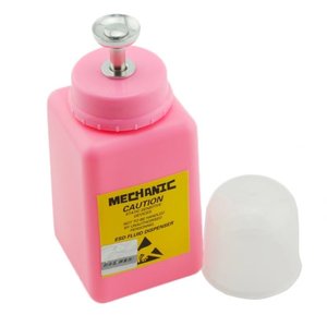 Tarro para líquido con dispensador Mechanic TG01, 180 ml, antiestática