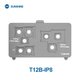 Fijador de placas Sunshine T12B-IP8 puede usarse con Apple iPhone 11, iPhone 11 Pro, iPhone 11 Pro Max, iPhone 13 Pro, iPhone 13 Pro Max, para reparación de cámara