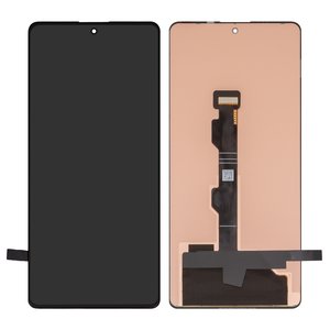 Дисплей для Xiaomi Poco M6 Pro 4G, Redmi Note 13 Pro 4G, Redmi Note 14S, черный, без рамки, High Copy, OLED 