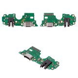 Flat Cable compatible with Oppo A55 5G, (headphone connector, charge connector, with microphone, Copy, charging board)