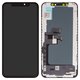 Pantalla LCD puede usarse con iPhone XS, negro, con marco, AAA, (TFT), ZY, LTPS HD+