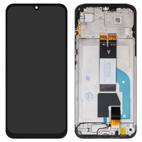 Pantalla LCD puede usarse con Xiaomi Poco C85, Redmi 15C 4G, negro, con marco, High Copy, 167mm, global version
