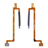 Flat Cable compatible with Xiaomi Redmi 13, Redmi 13 5G , (for fingerprint recognition (Touch ID), black, midnight black)