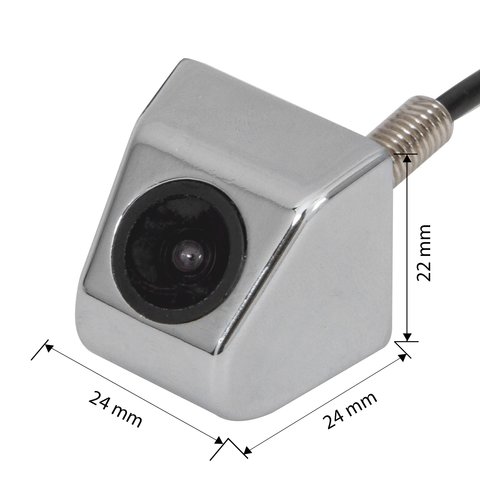 Універсальна автомобільна камера CS C0005 в хромованому корпусі