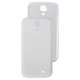 Battery Back Cover compatible with Samsung I9500 Galaxy S4, I9505 Galaxy S4, (white)